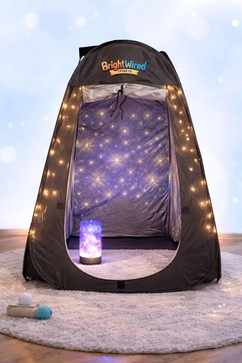 Personal Calm Retreat Tent – Solo Blackout Sensory Den (42″ Tall)