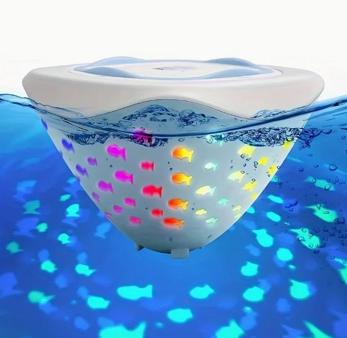Floating Fish LED Bath Sensory Light