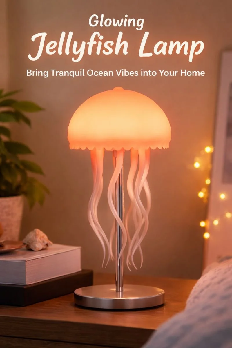 Soothing Motion Light – Sensory Jellyfish Lamp with Moving Tentacles