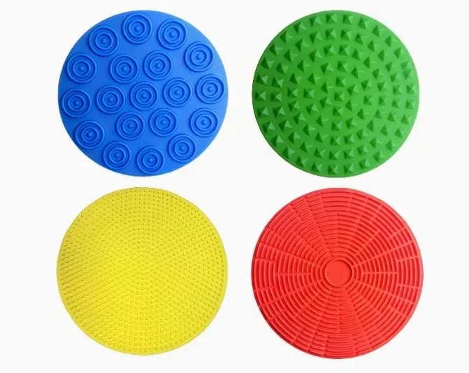 Silicone Textured Tactile Mat Set (4-Piece)