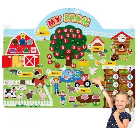 Storytelling Farm Felt Wall Board