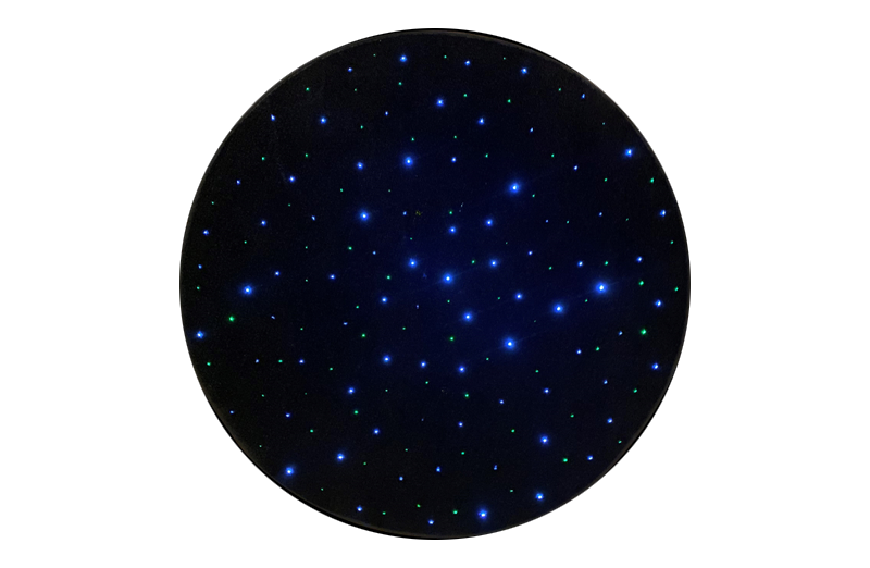 Round Sensory LED Rug for Enriching Sensory Experiences