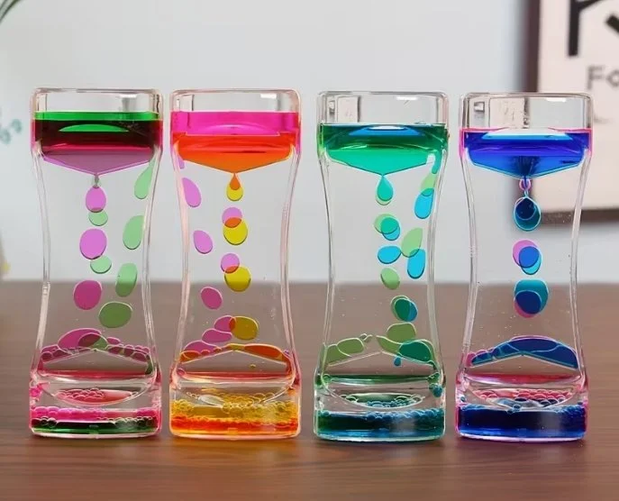 Calming Colour Cascade Oil and Water Timer