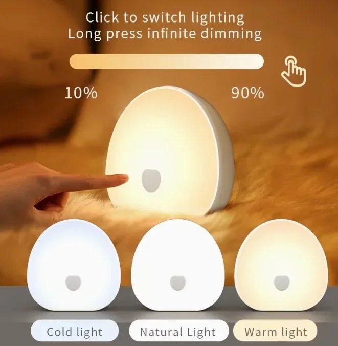 Silent Sleep Glow Lamp (No Sound)