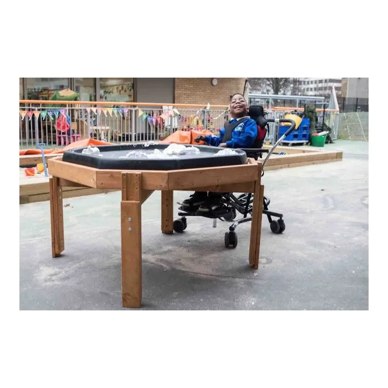 Inclusive Sensory Exploration Table – Adjustable Wheelchair-Accessible Tuff Spot Stand