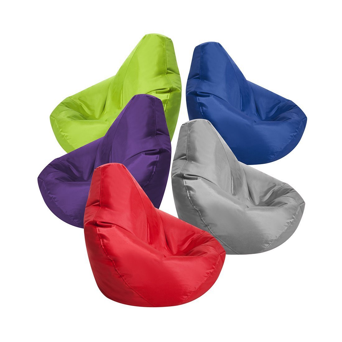 Large Reading Bean Bag Chair Bundle – Bold Pack of 5