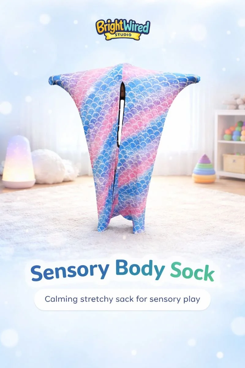 Body Regulation Sock – Mermaid Print Sensory Stretchy Body Sock