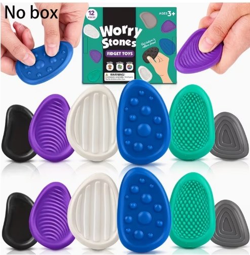 Worry Stones Sensory Set (6pc)