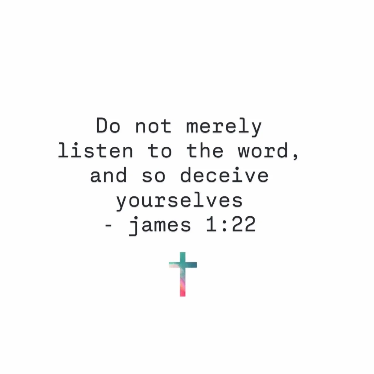 James challenges us to move beyond mere knowledge to active obedience. Understanding the Word of God without application creates self-deception. Gods word reveals how we should live, but the benefit comes in responding to what we see.
.
.
#obedience 