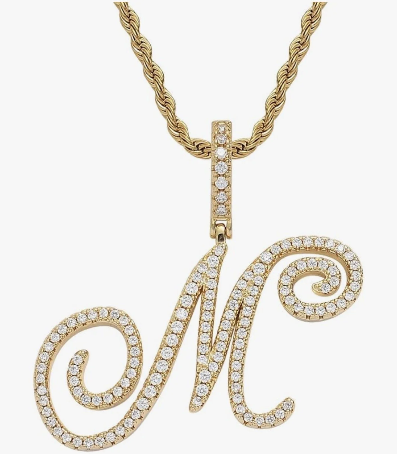 SS513 Sassy's Dazzling Gold Initial 