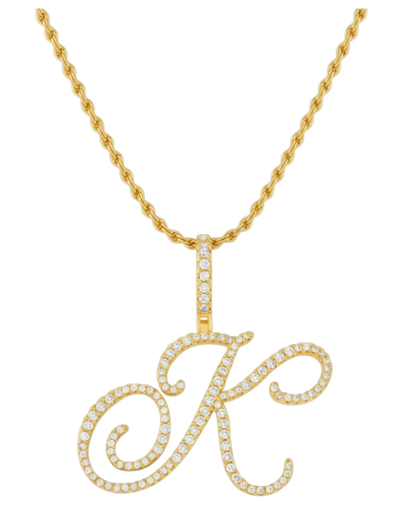 SS511 Sassy's Dazzling Gold Initial 