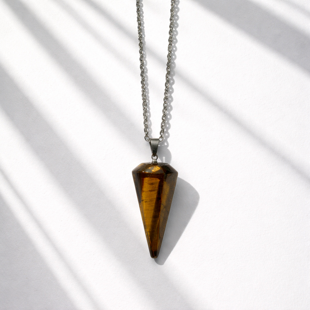 C10 Tiger's Eye Pendant Necklace