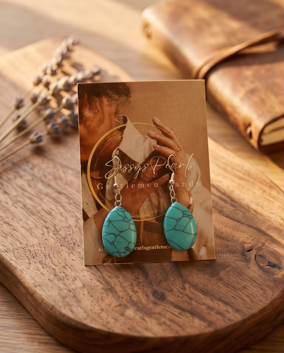 Turquoise Drop Earrings