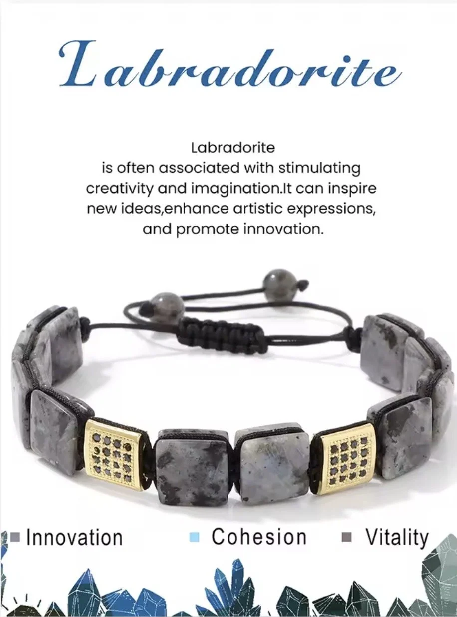 D401 Labradorite Creativity Booster Bracelet