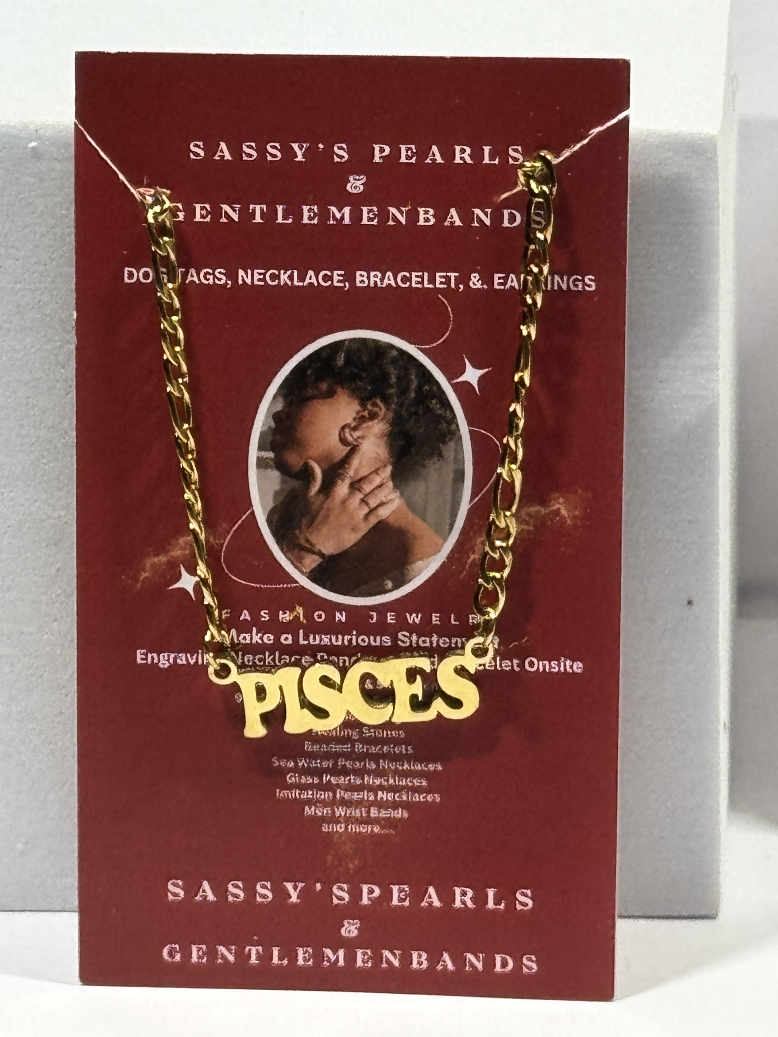 A10 Sassey's Pisces Zodiac Necklace