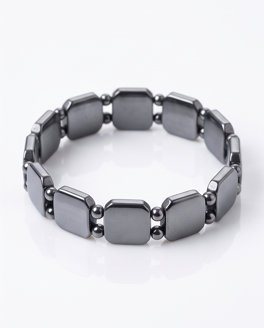 Hematite Square Bracelet
