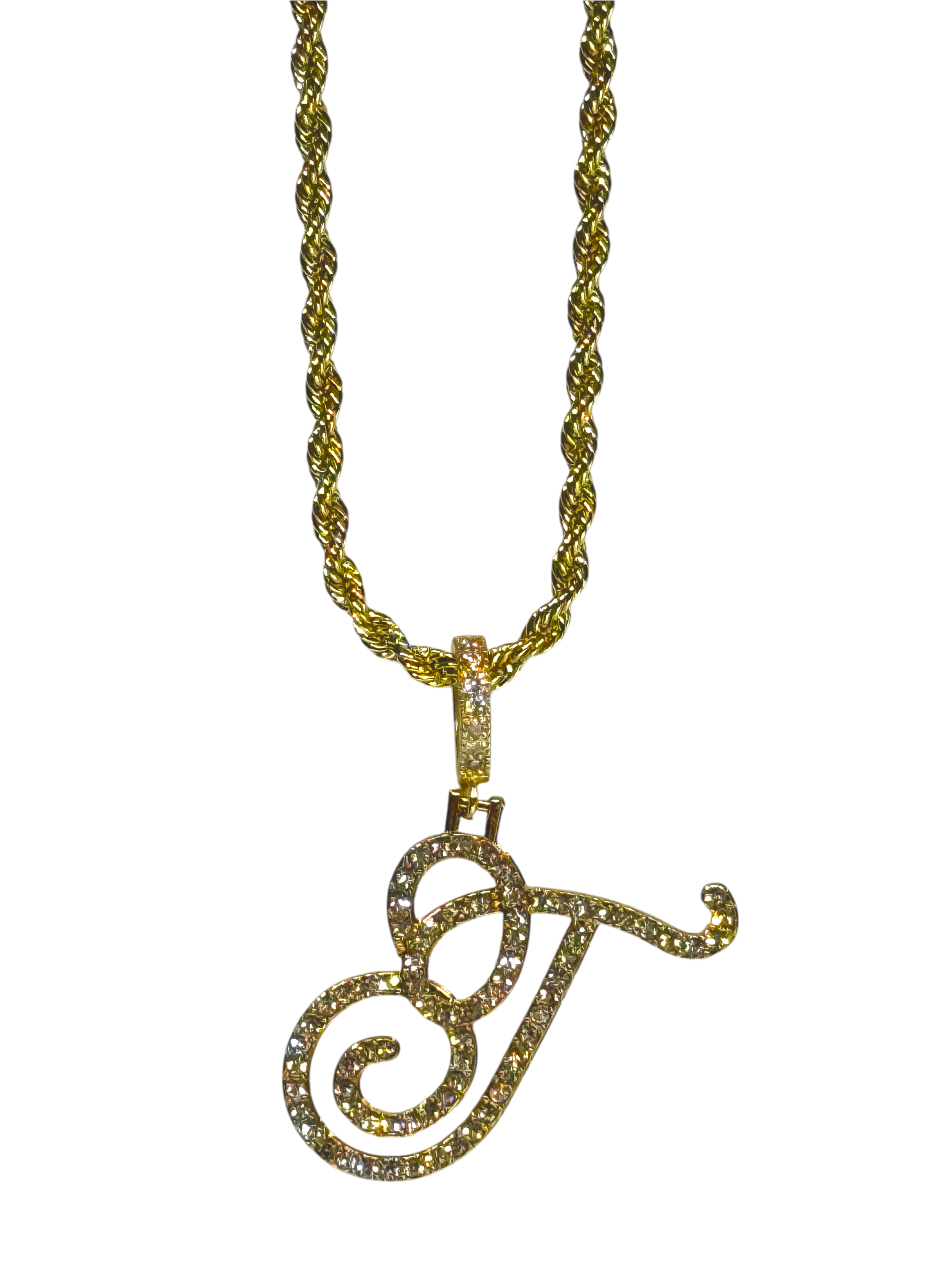 SS520 Sassy's Dazzling Gold Initial 