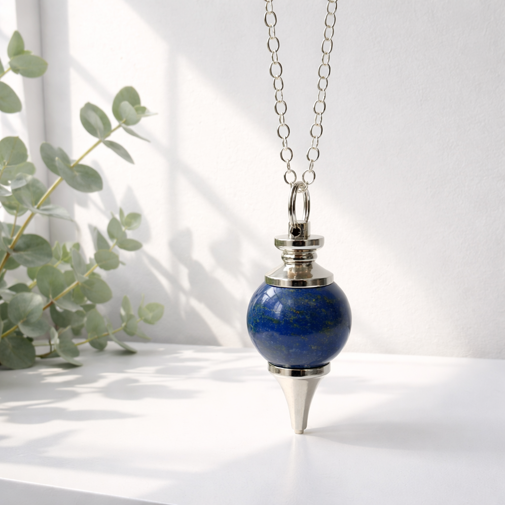 Lapis Lazuli Pendulum Necklace