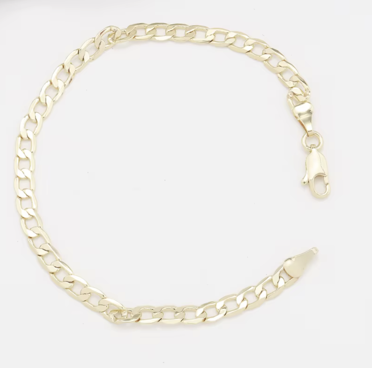 14K Gold Chain Bracelet