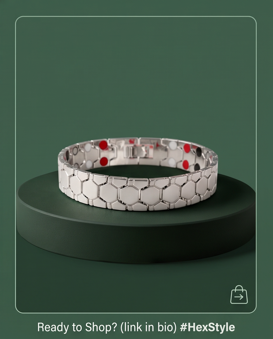 HexStyle Magnetic Bracelet