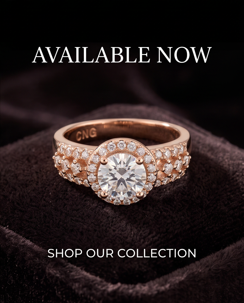 Crown Jewel Gold-plated Ring