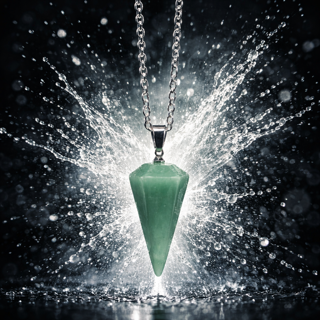 C11 Green Aventurine Healing Pendant Necklace