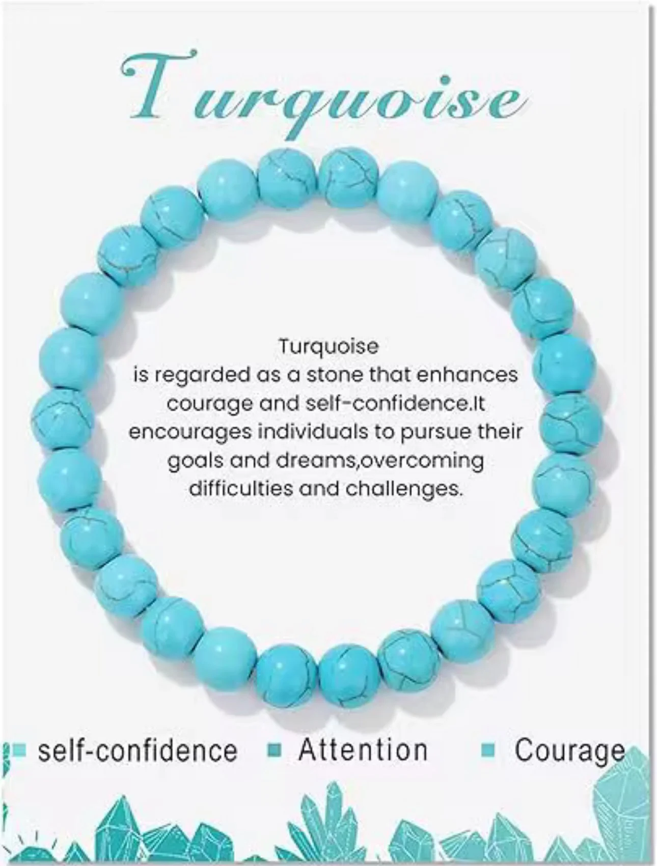 B311 Turquoise Courage Bracelet