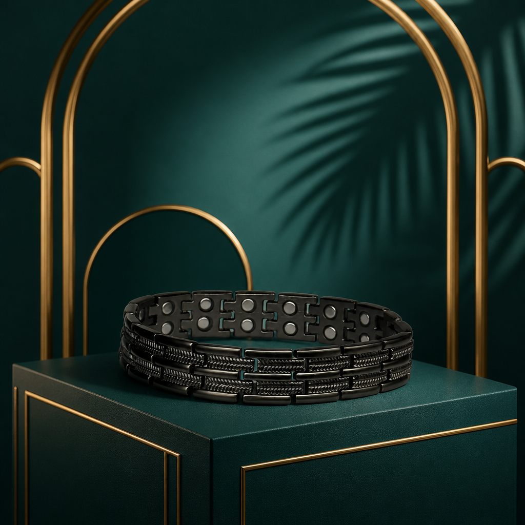 S221 8' Premium  Copper  Magnetic Therapy Bracelet