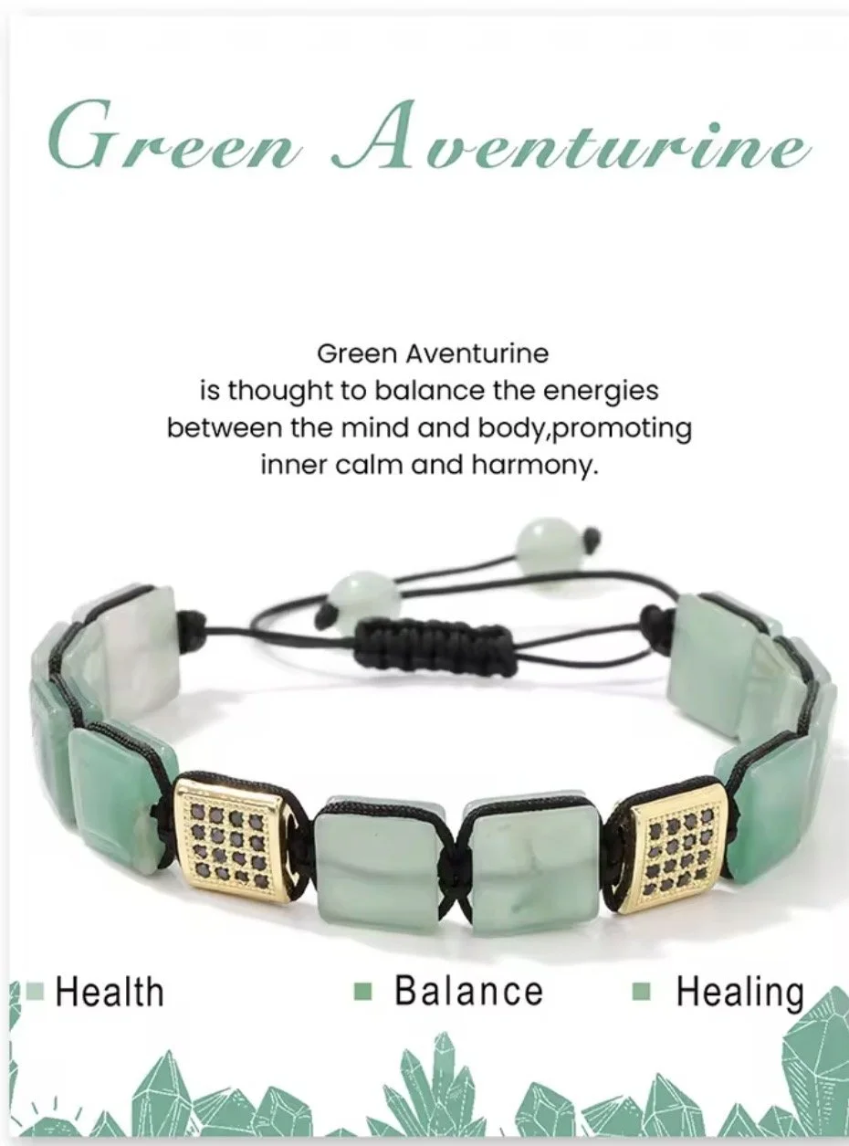 D03 Green Aventurine Healing Bracelet