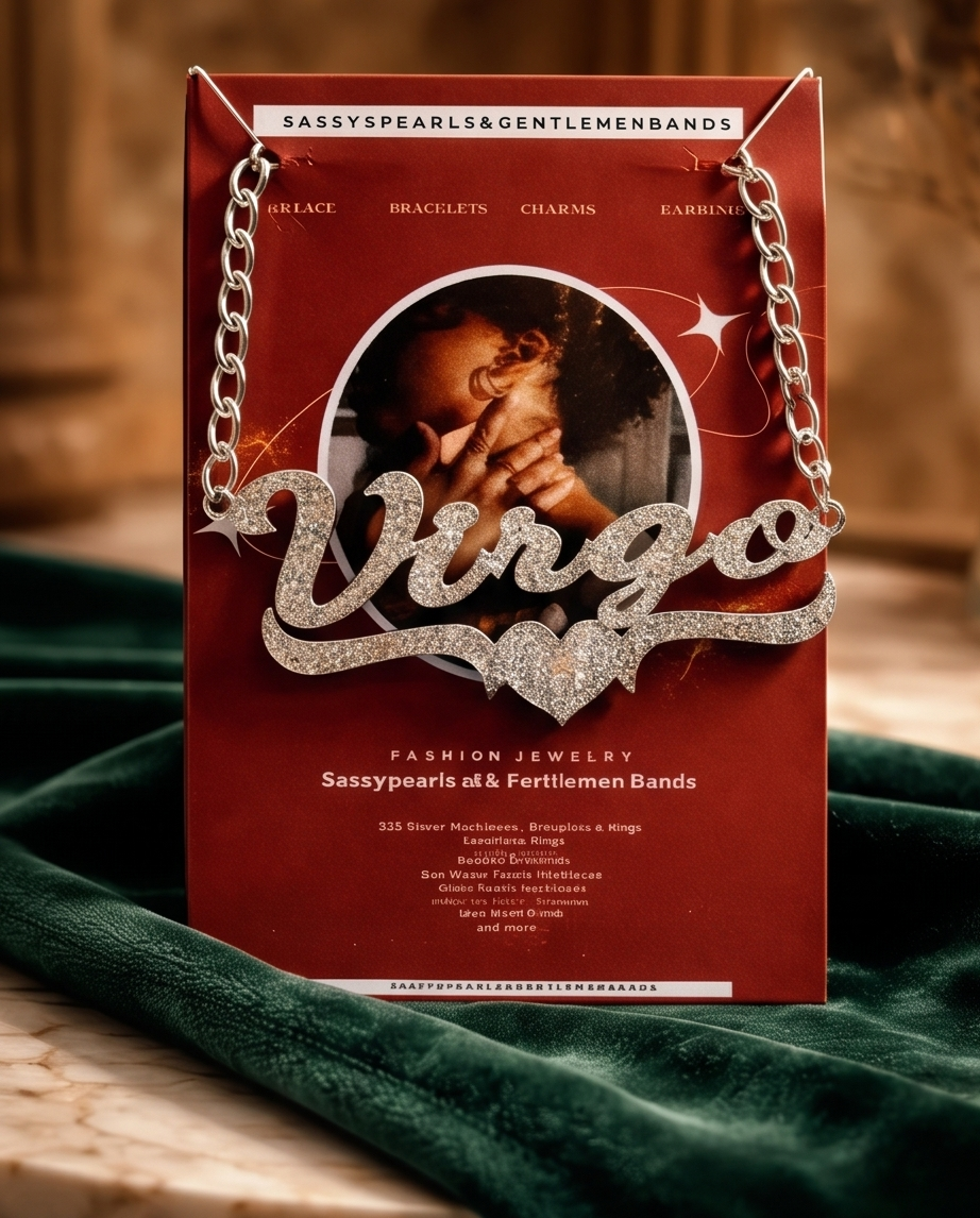 Virgo Zodiac Charm Necklace