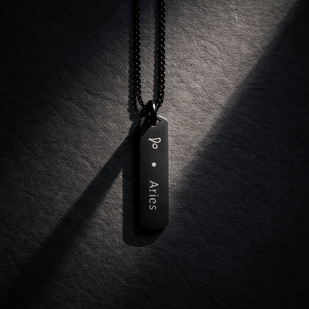 H005 Aries Zodiac Pendant Necklace