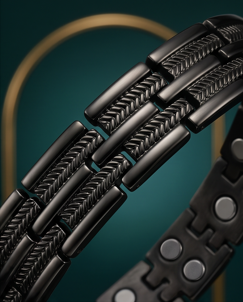 Stainless Steel Magnetic Therapy Bracelet