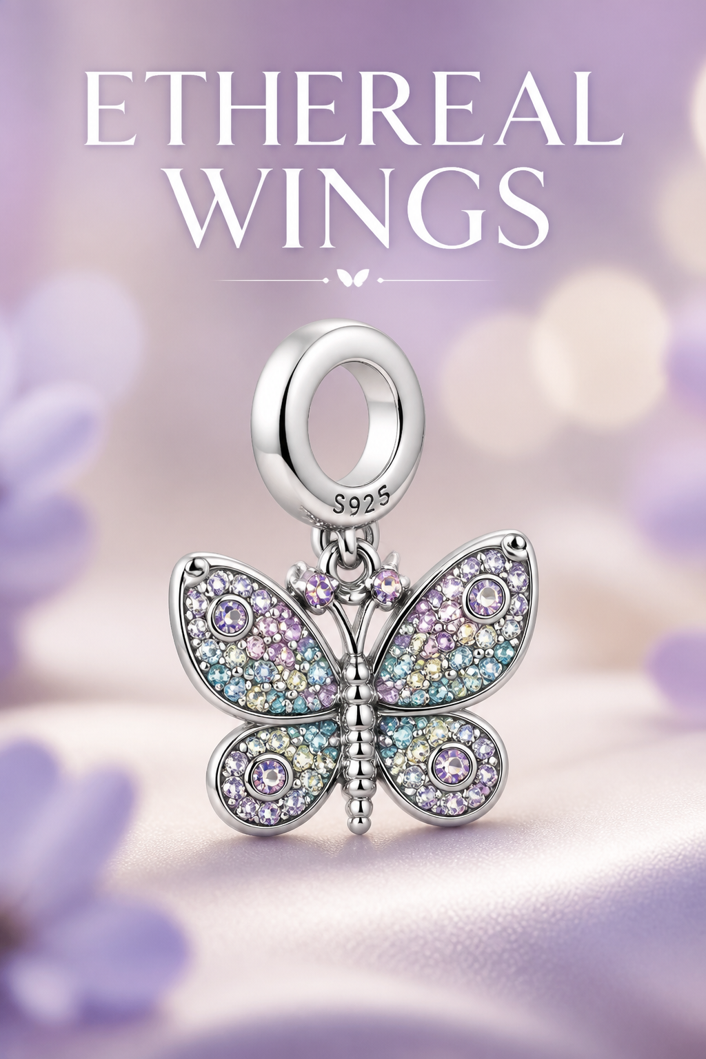 Ethereal Wings Butterfly Charm