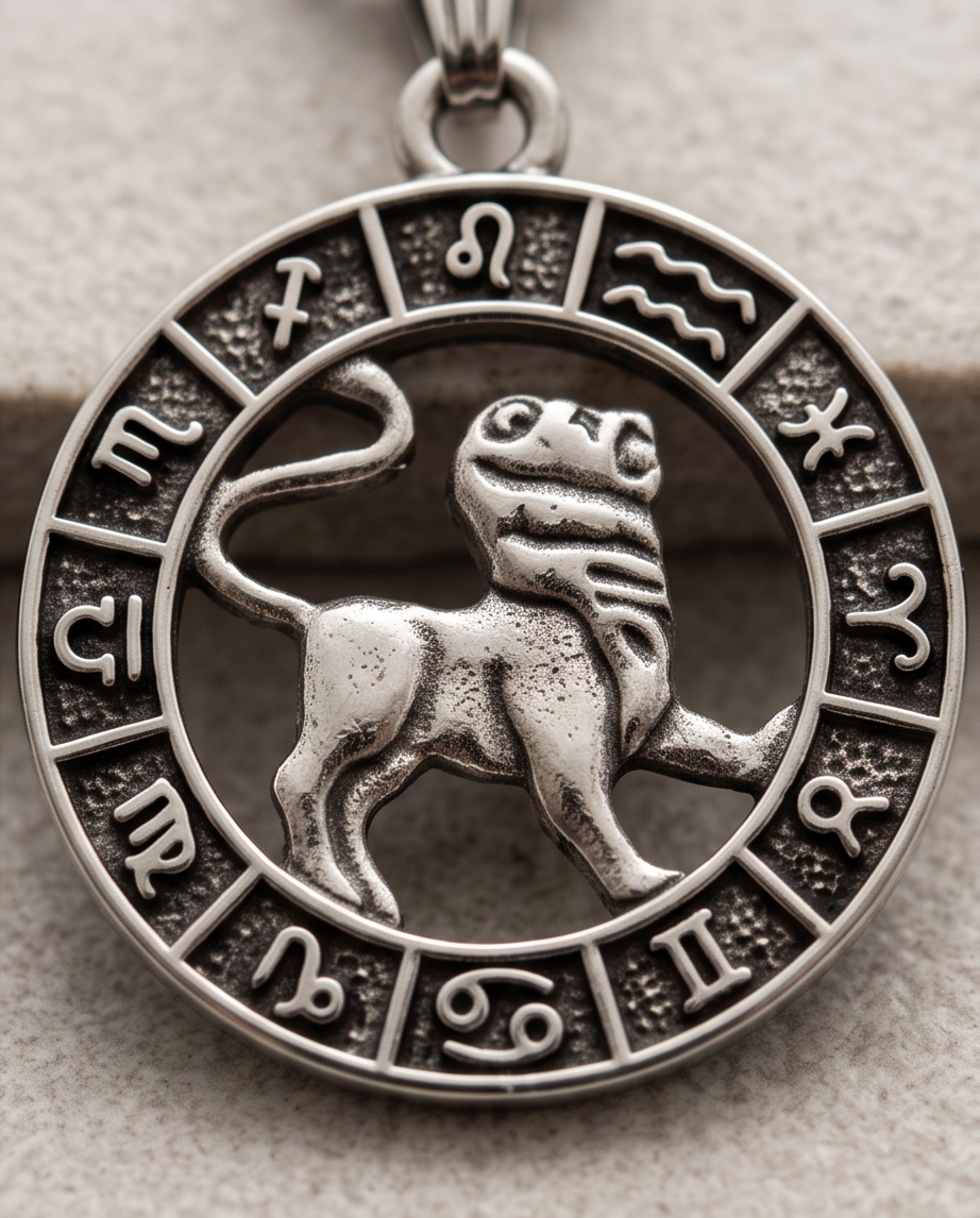 Zodiac Symbol Pendant Necklace