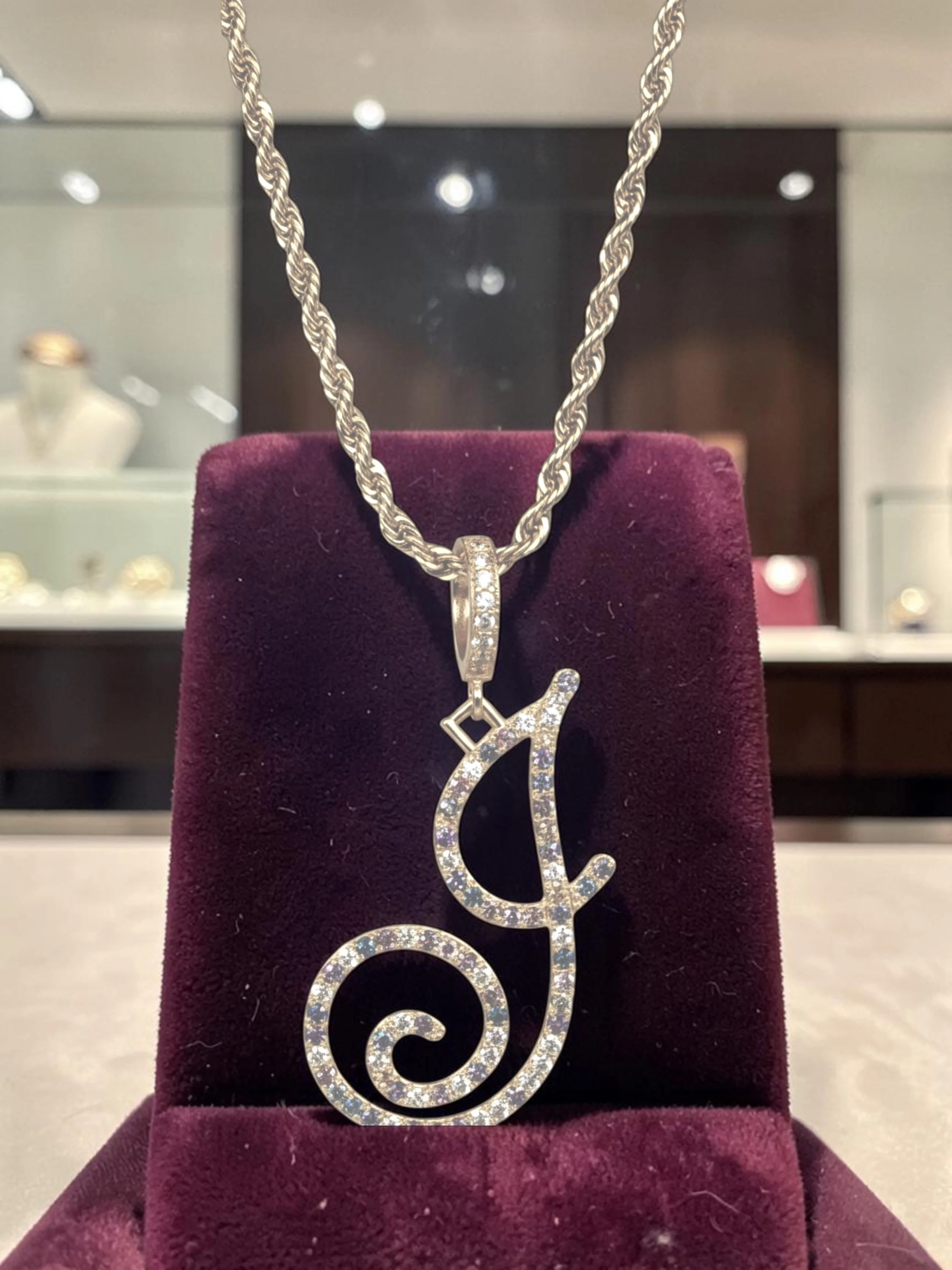 SS510 Sassy's Dazzling Gold Initial 