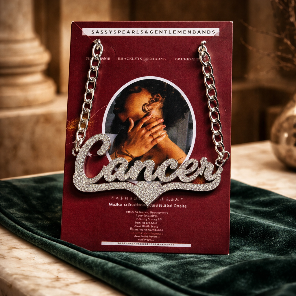 Cancer Zodiac Necklace - 18k Gold-Plated