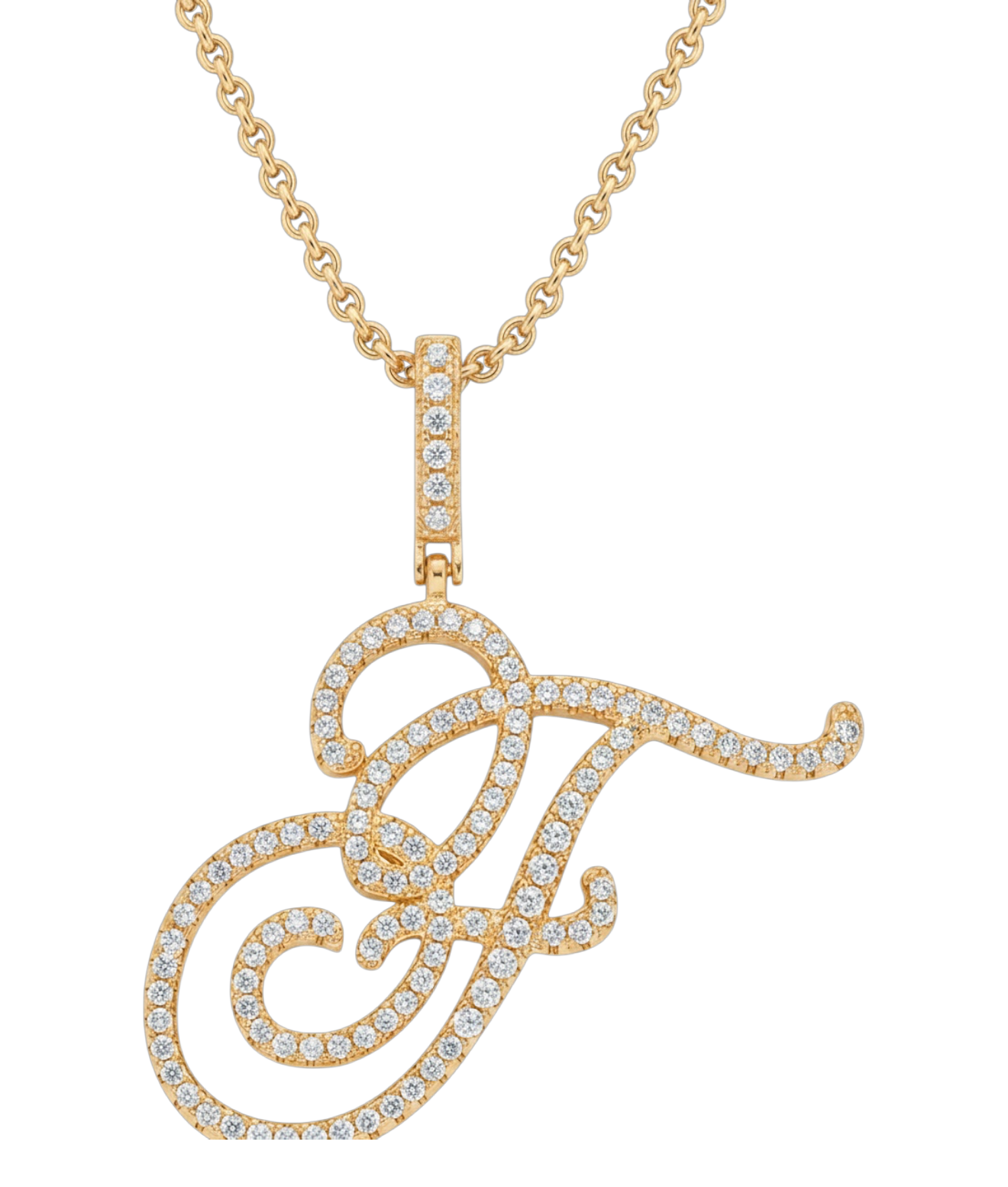 SS506 Sassy's Dazzling Gold Initial 