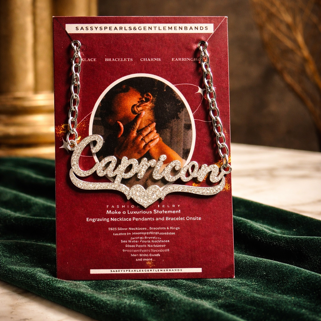 DT47 Capricorn Zodiac Necklace