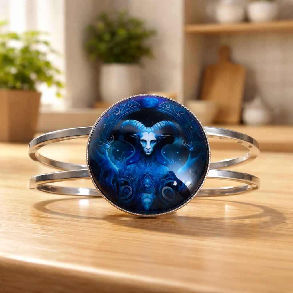 Ethereal Guardian Silver Bracelet