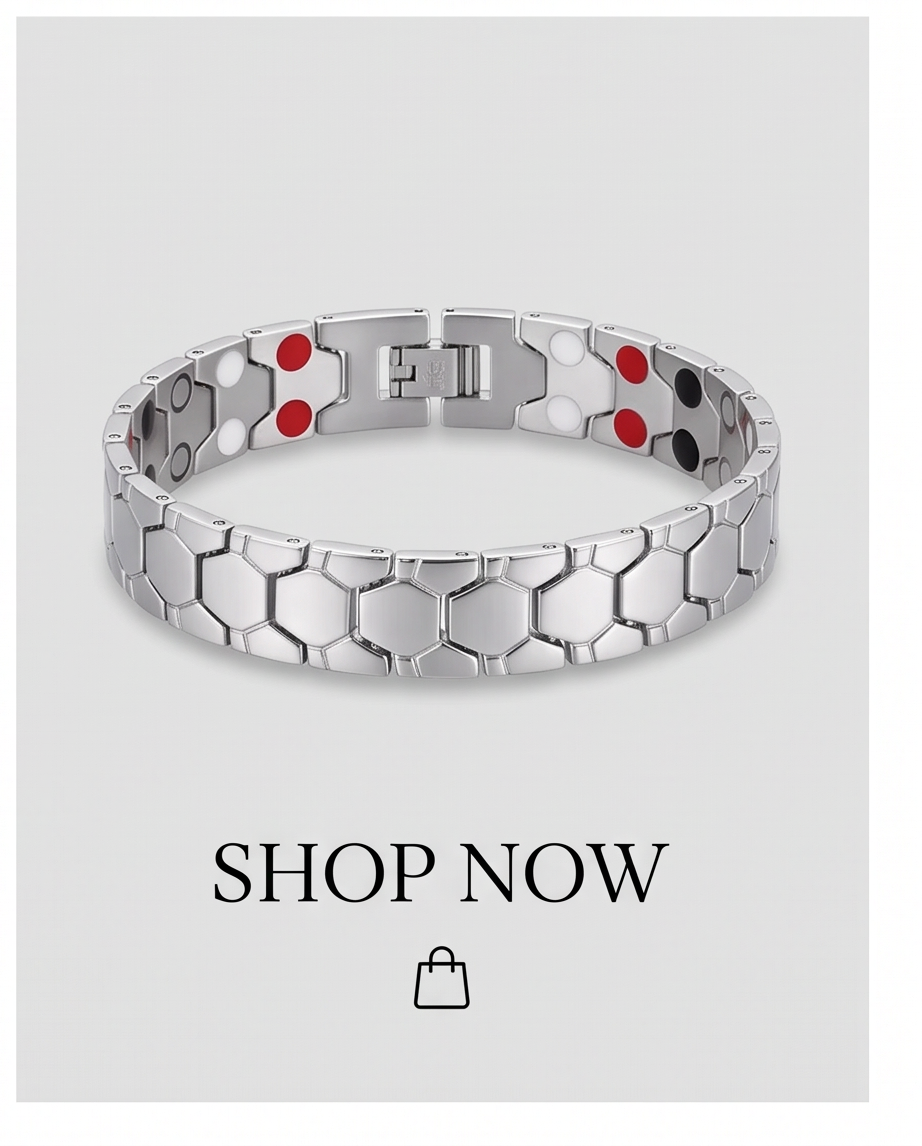 Stainless Steel Magnetic Therapy Bracelet