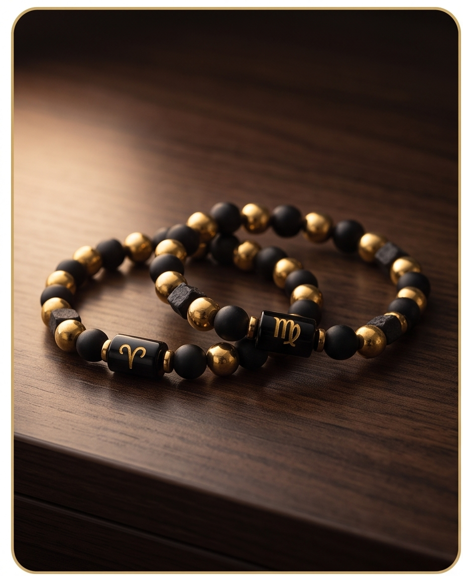 Zodiac Elegance Dual Bracelet Set
