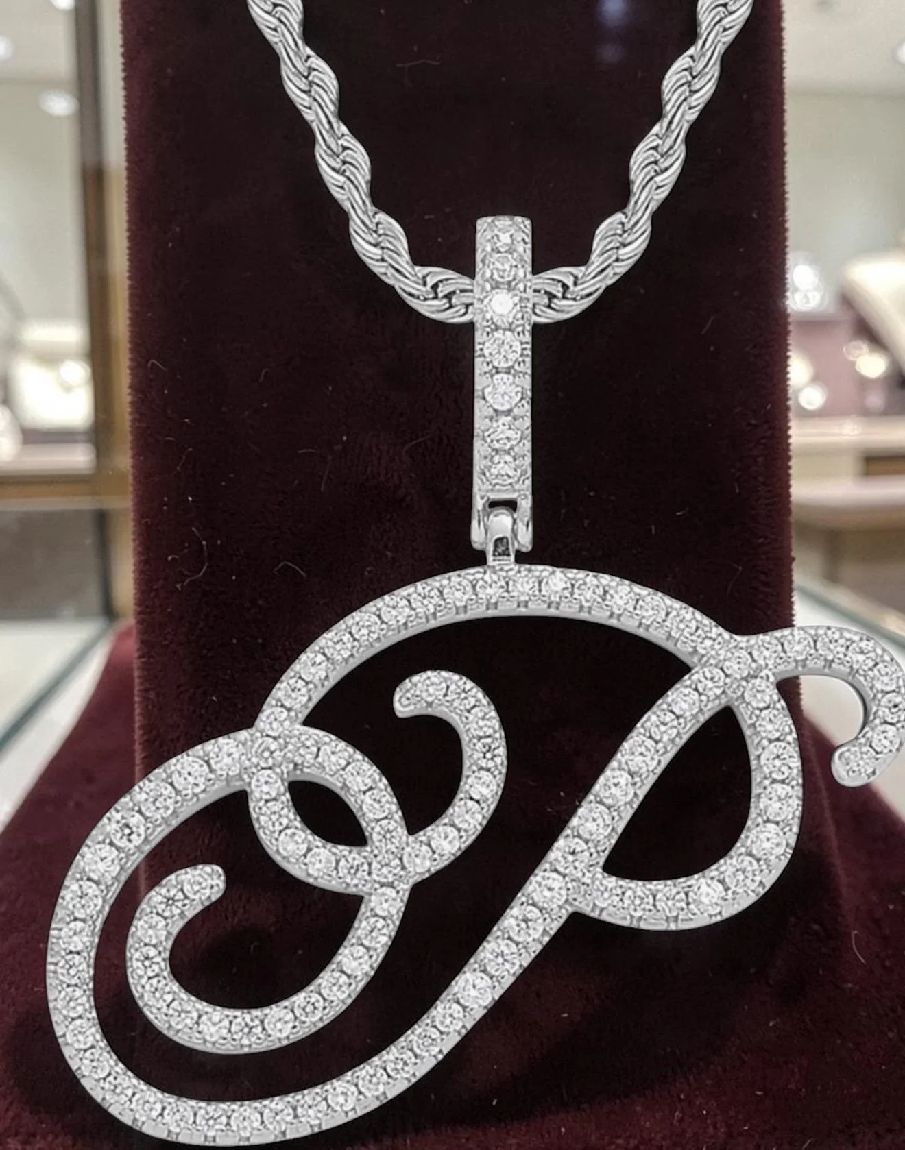 SS516 Sassy's Dazzling Gold Initial 