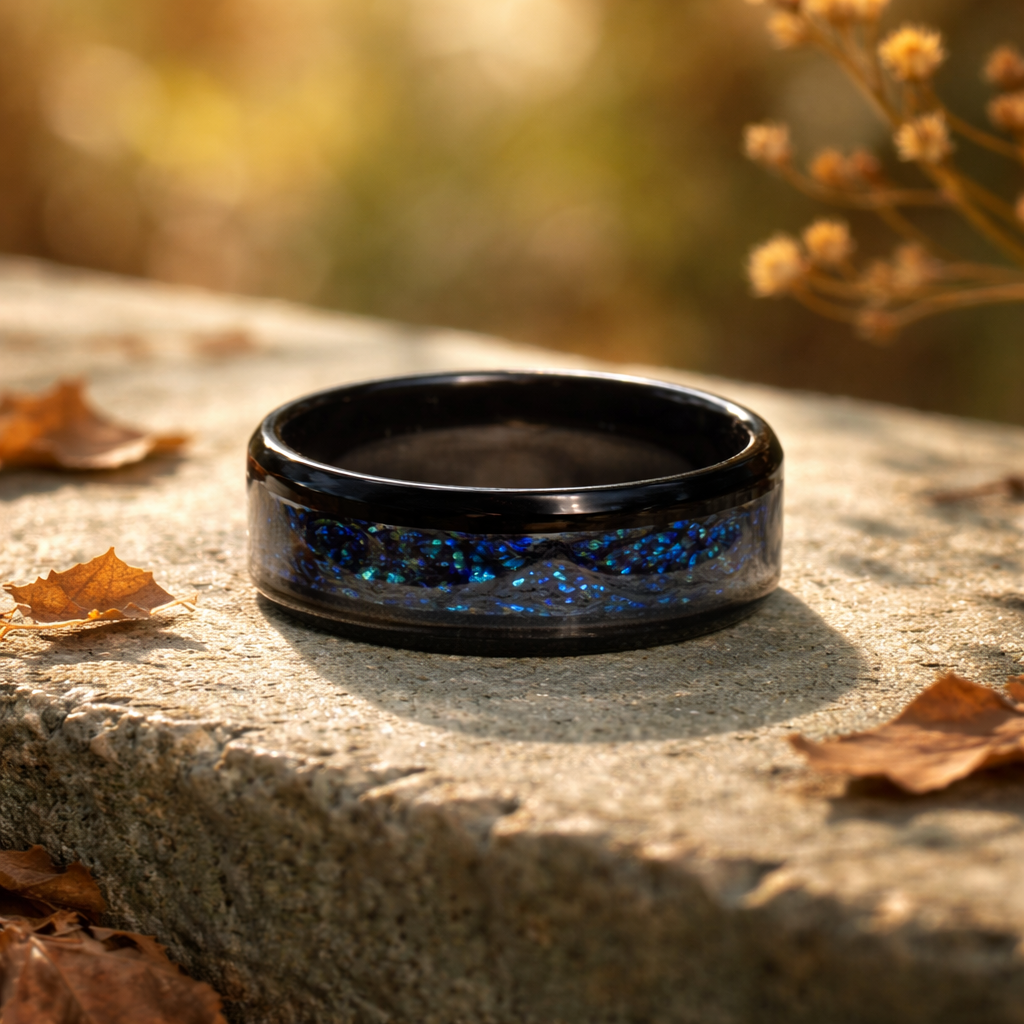 BB007 Mystical Ocean Opal Ring