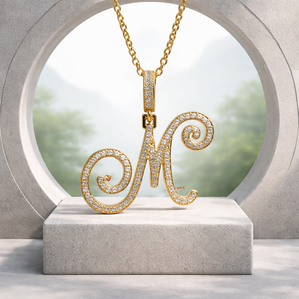 SS513 Sassy's Dazzling Gold Initial 
