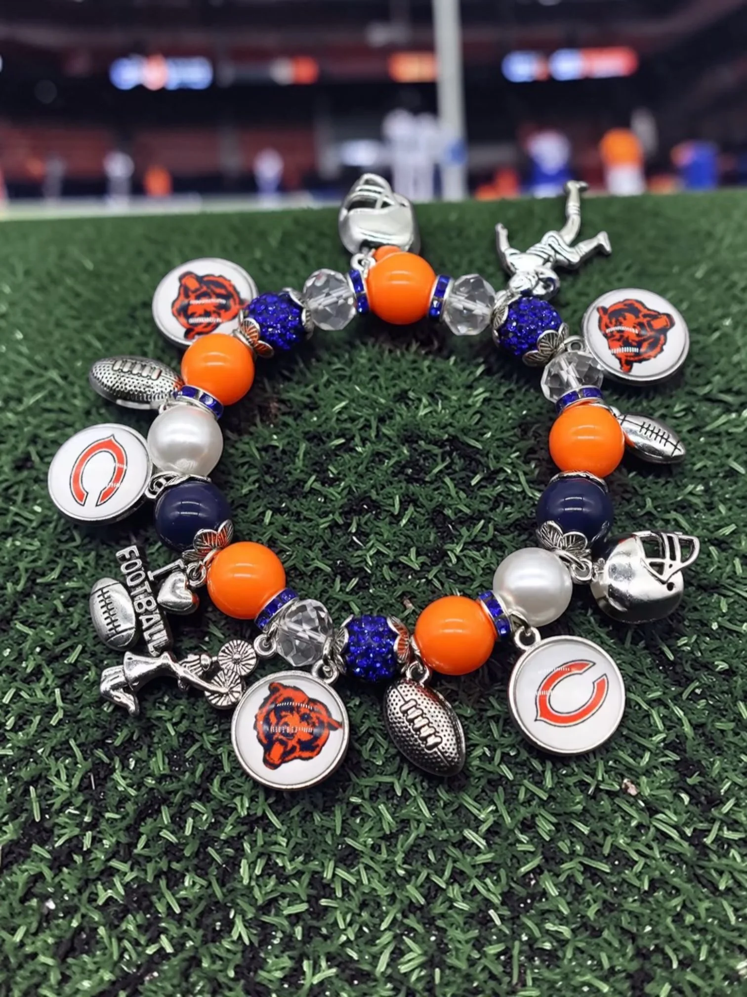 Game Bear's Day Charm Bracelet