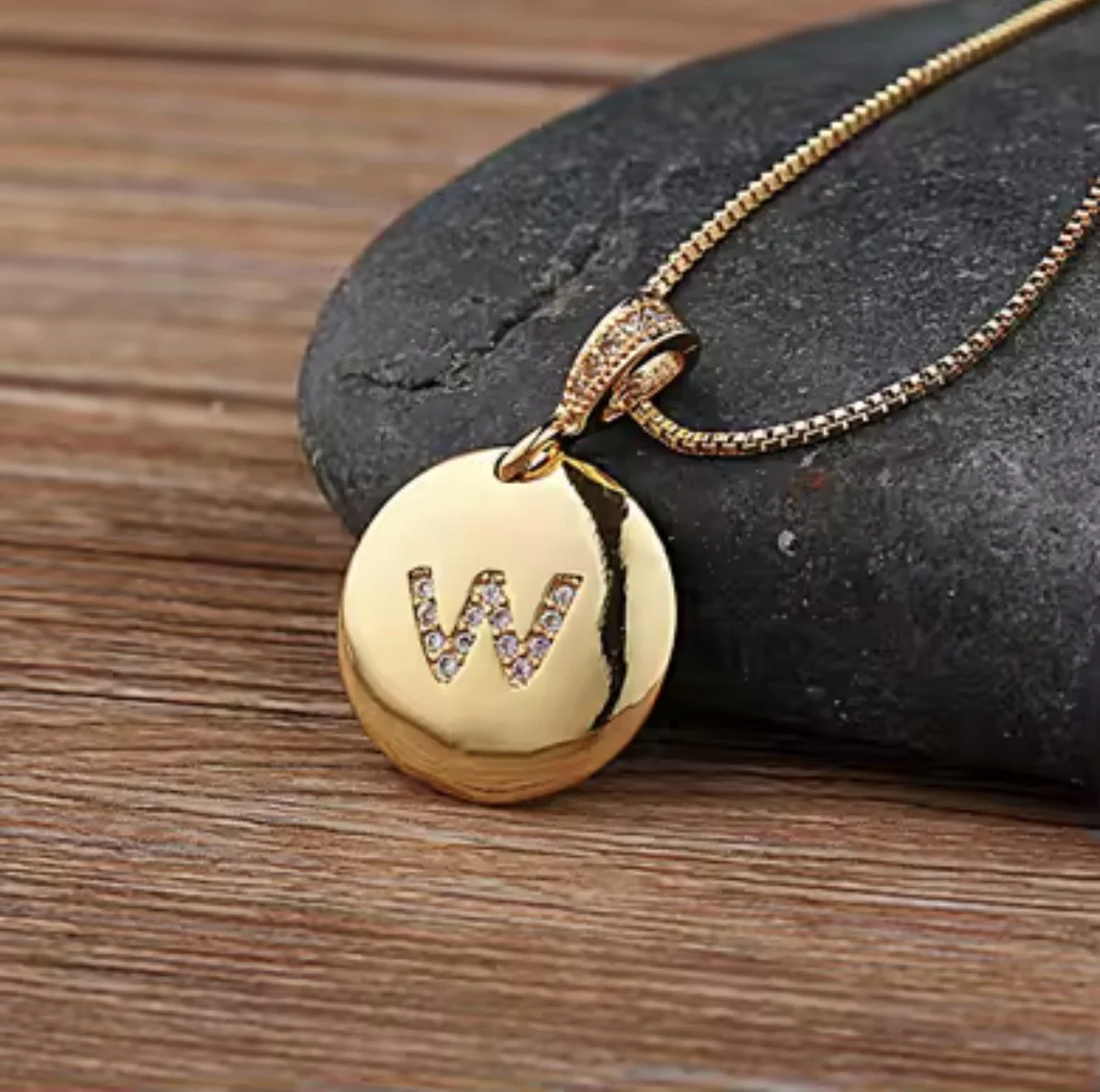 Personalized Initial Pendant Necklace
