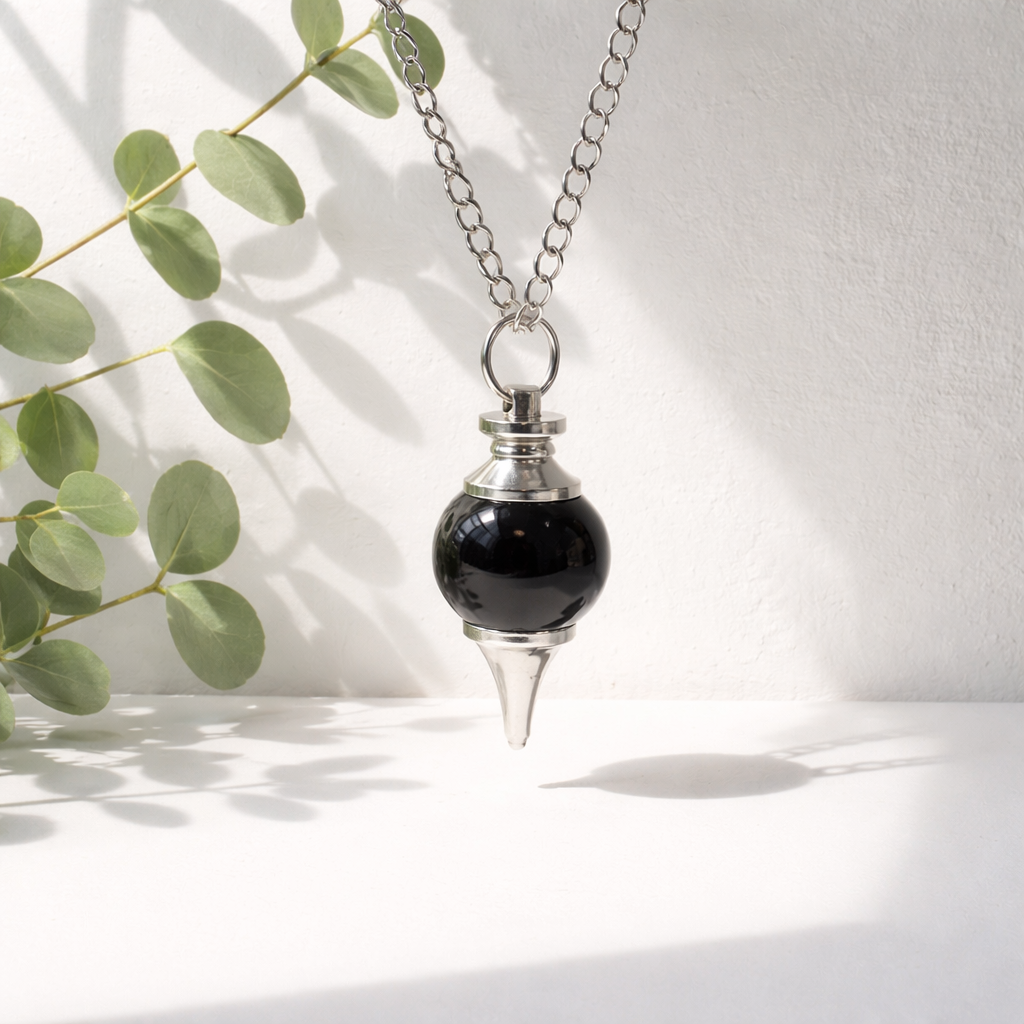 C17 Midnight Myst Pendulum Necklace
