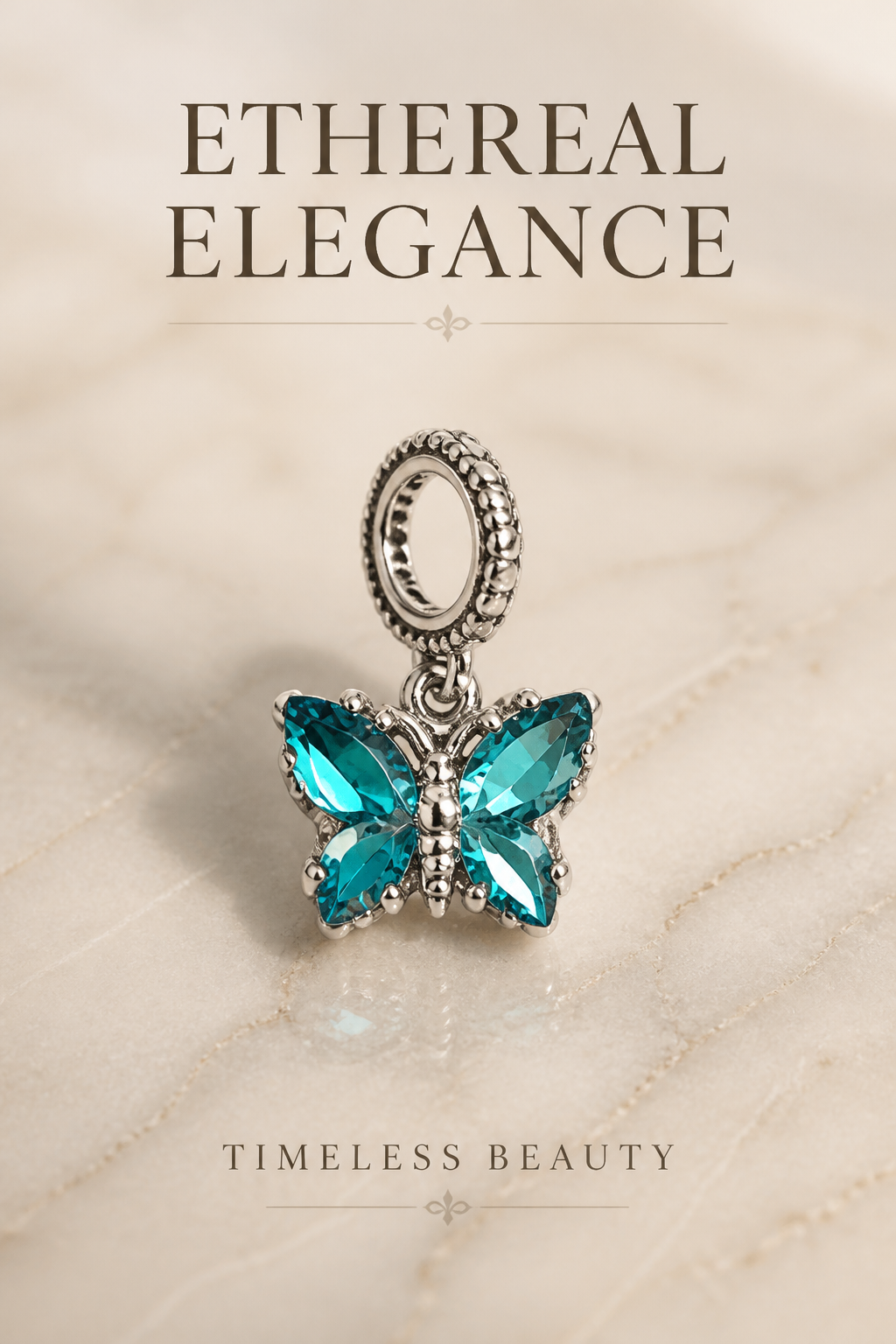 Ethereal Elegance Butterfly Charm