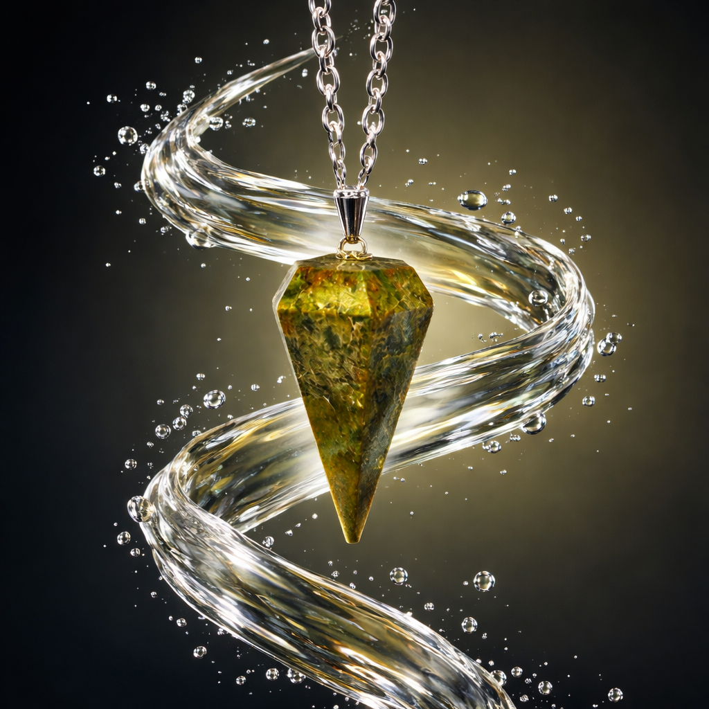 S503 Mystic Energy Crystal Pendant