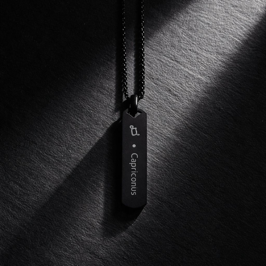 H002 Capricorn Zodiac Pendant Necklace